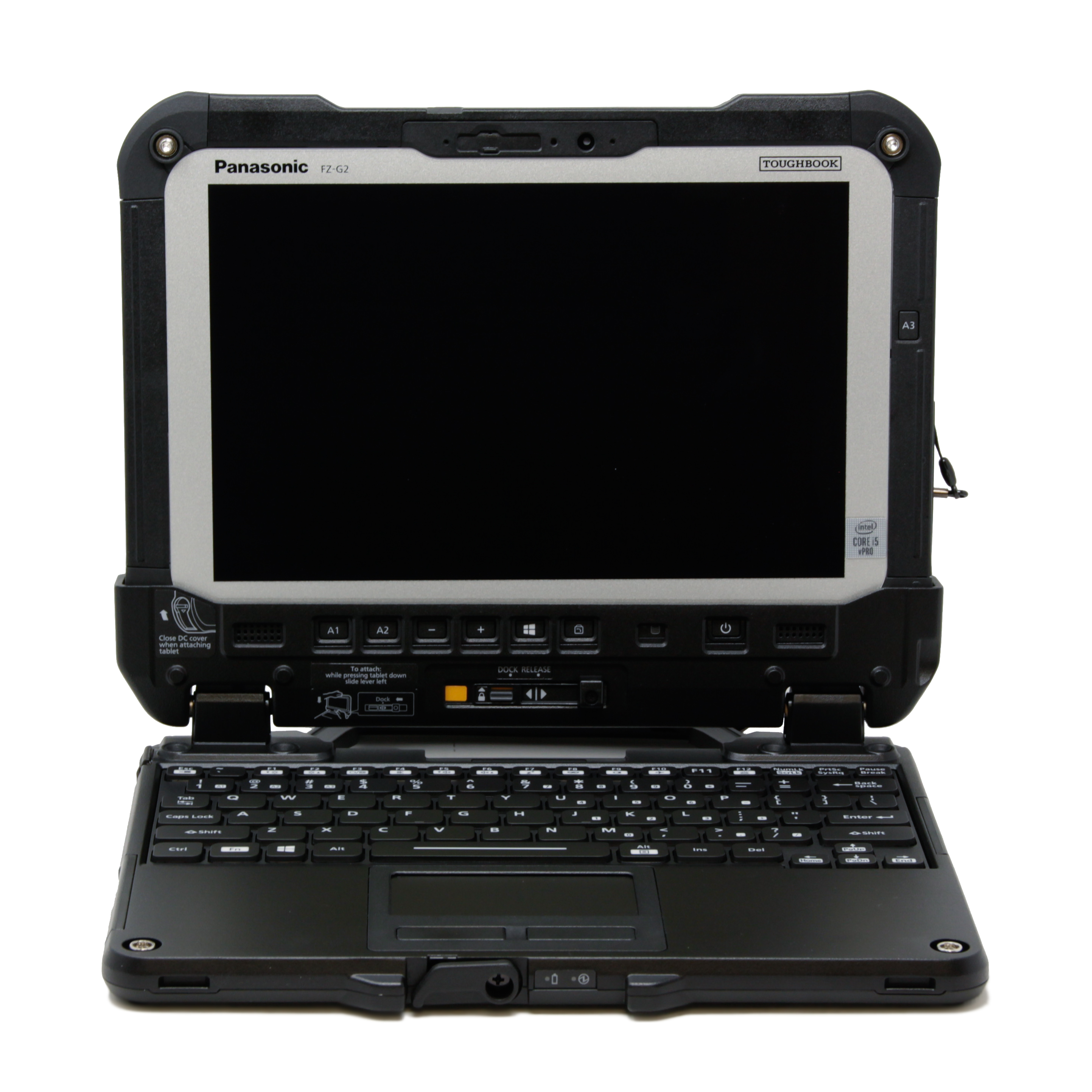 TOUGHBOOK G2 with detachable keyboard installed