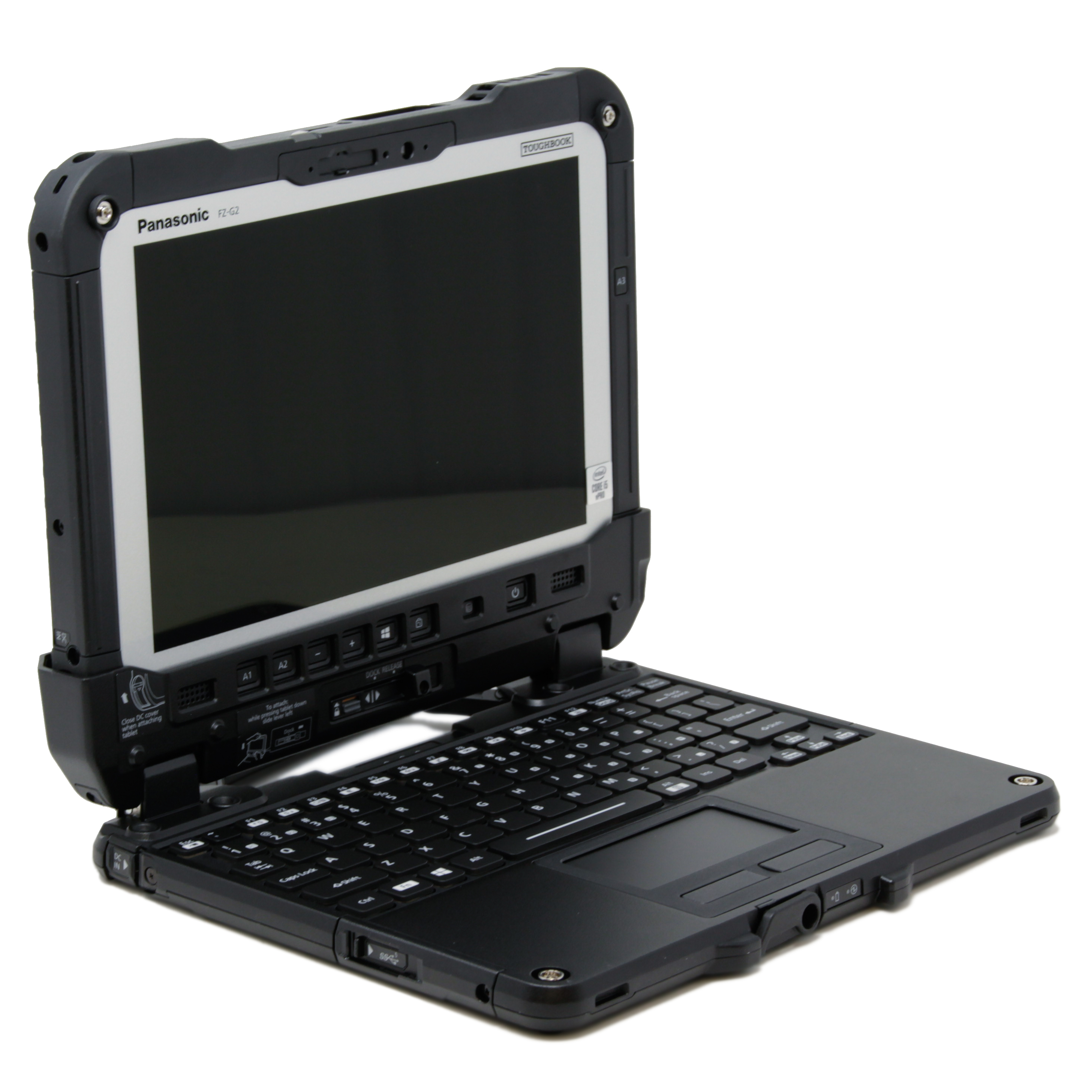Panasonic Toughbook FZ-G2 with the deatachbale keyboard