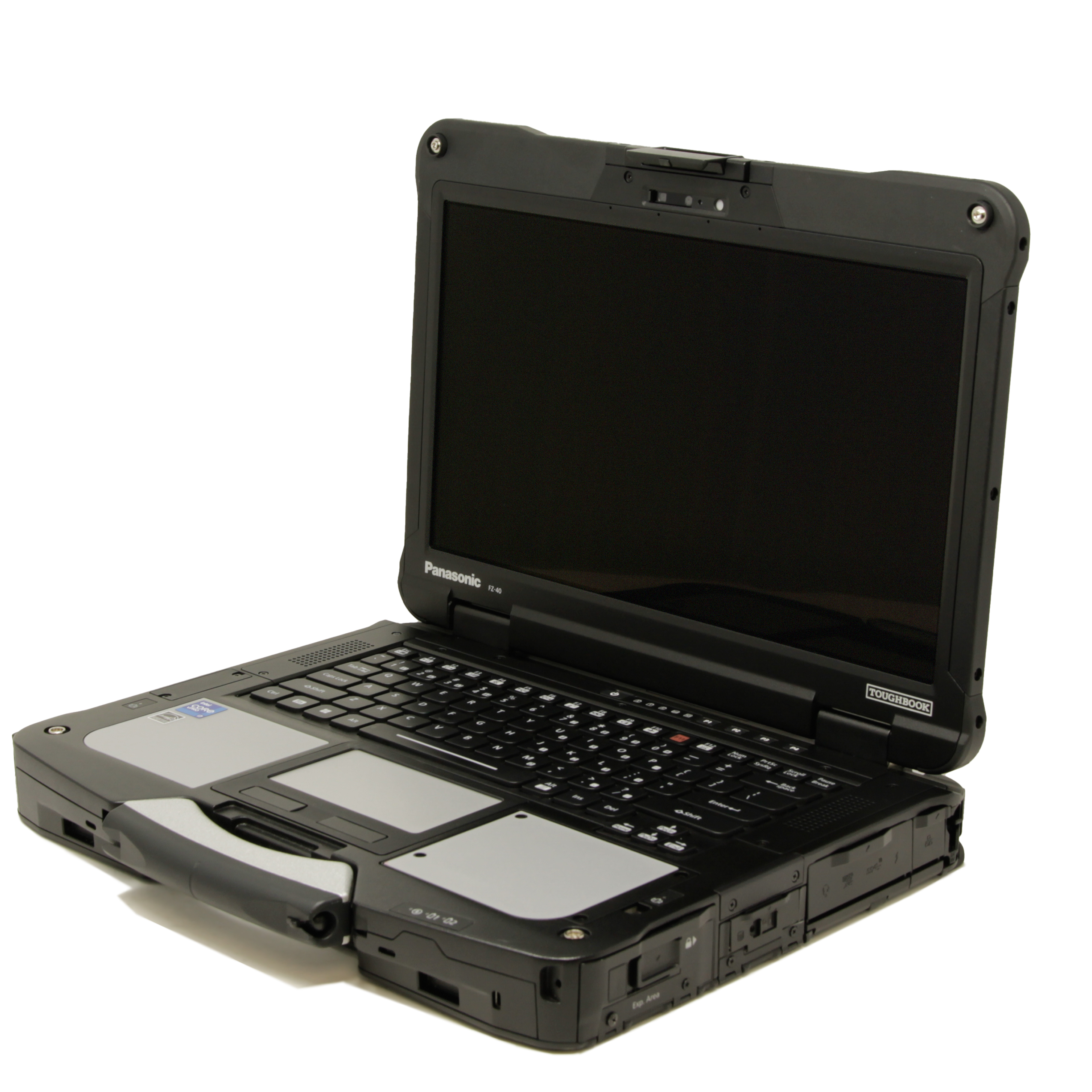 Fully Rugged Panasonic Toughbook FZ-40 Facing Left