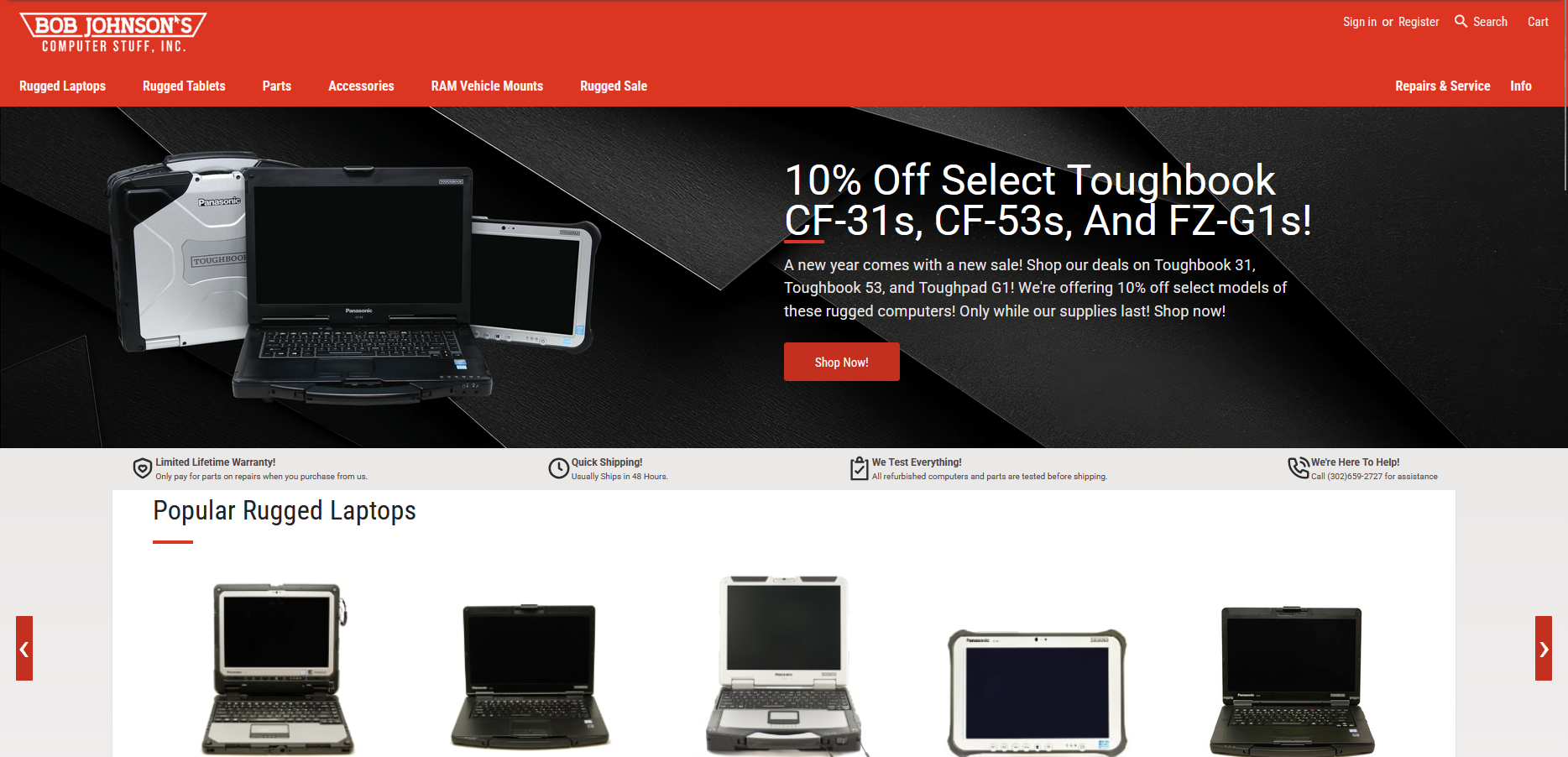 Website image on 1-20-2025