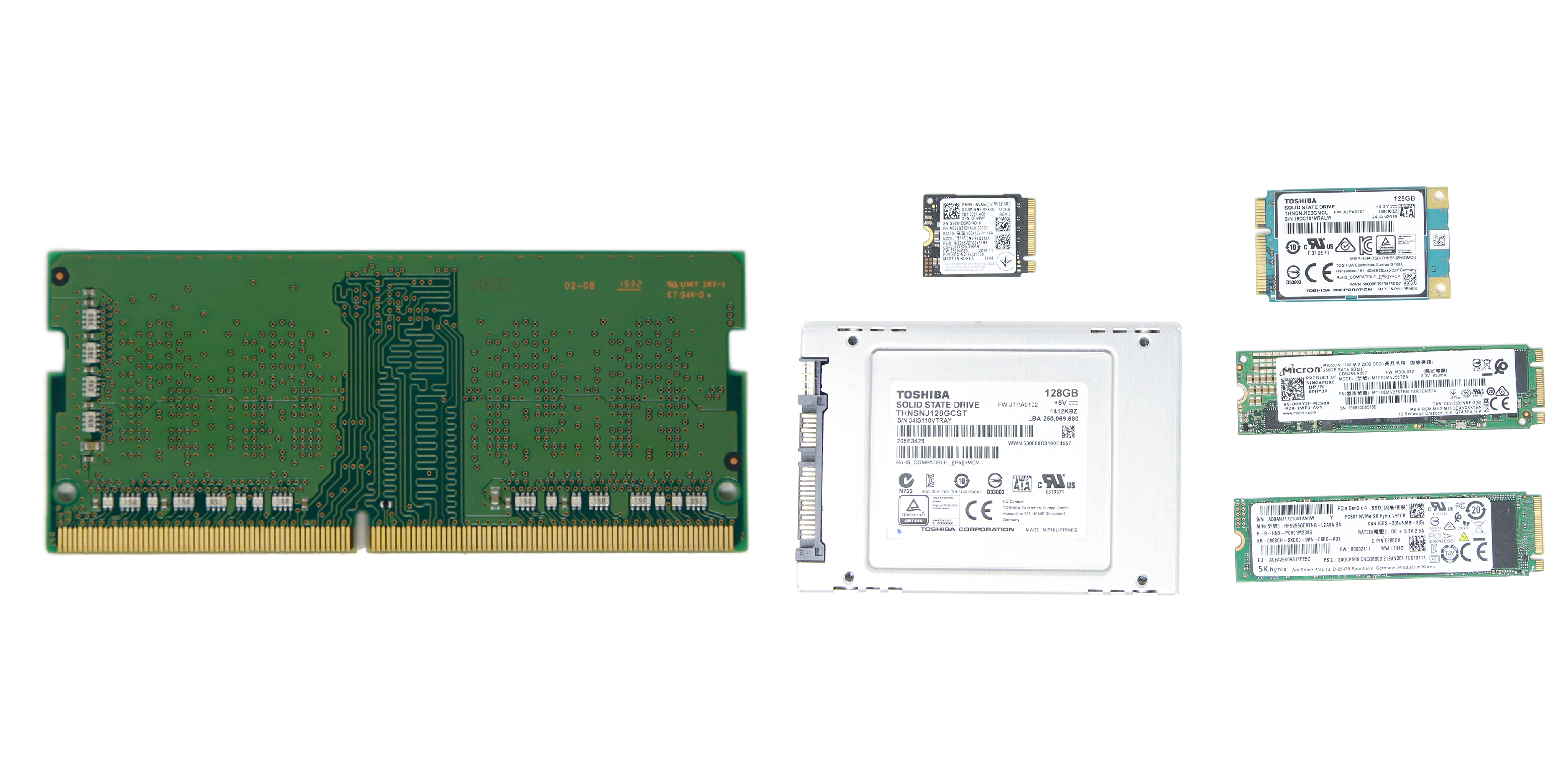 DDR4 and Storage Drives