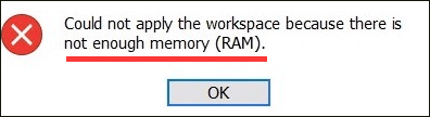 Not Enough RAM
