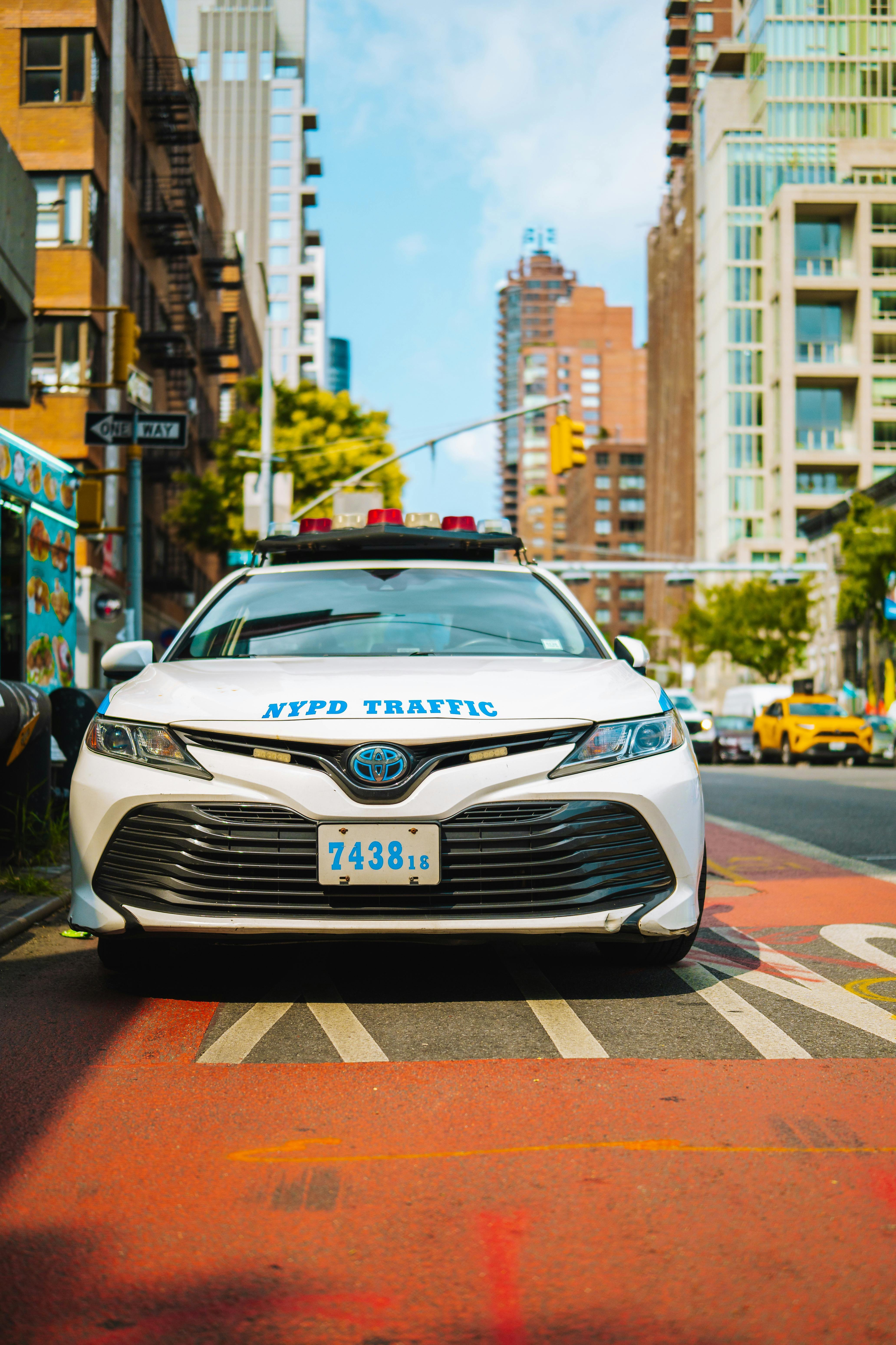 Poilce Car in New York City