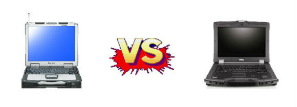 CF-30 VS Dell Latitude E6400 XFR image
