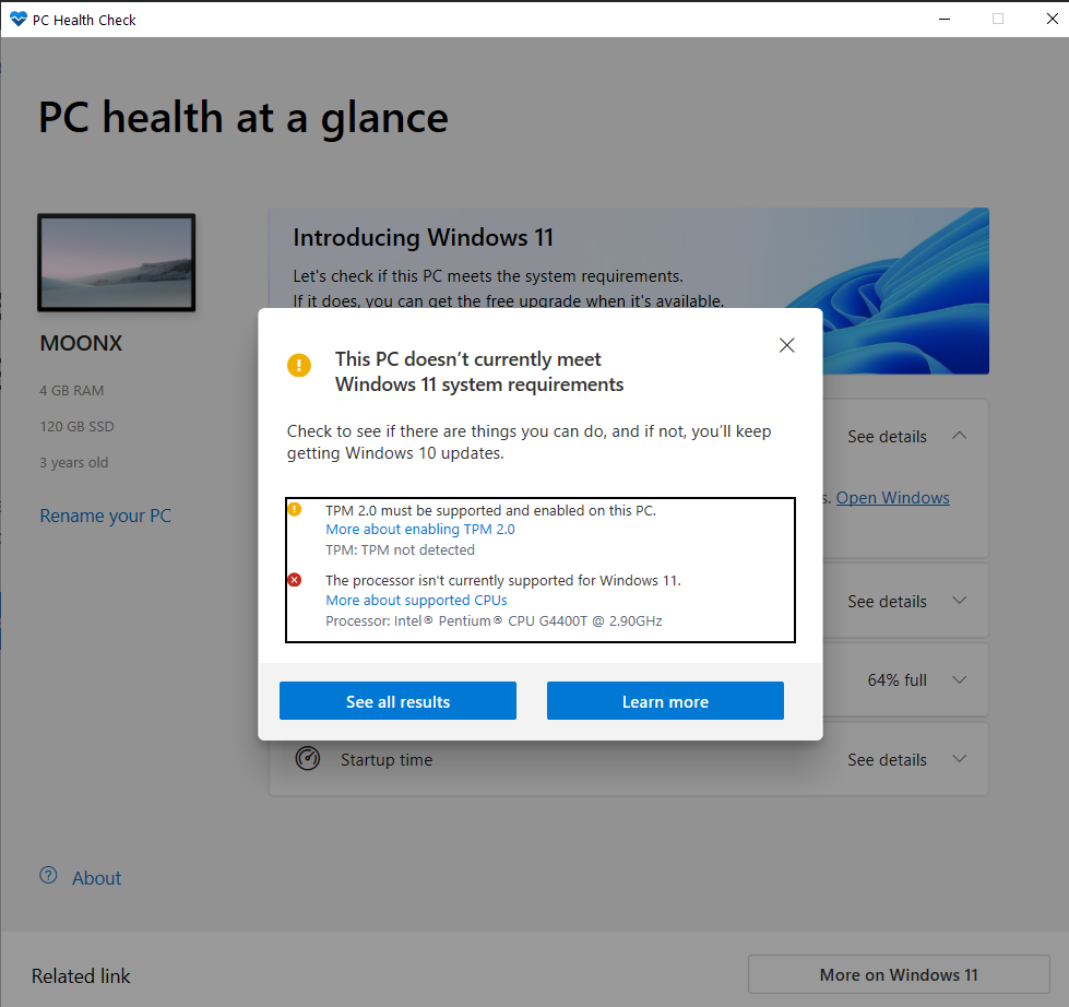 Processor Requirments Windows 11